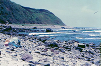 北硫黄島に上陸
